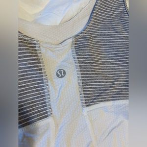 Lululemon loose fitted tank, mint green drawstring